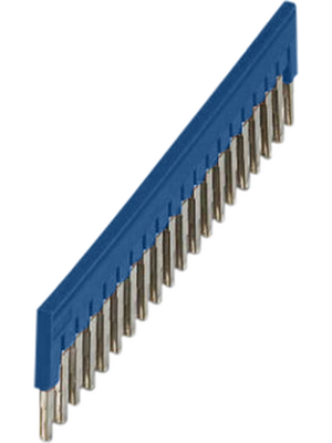 Phoenix Contact - FBS 20-6 BU - Plug-in Bridge, 6.2 mm, Poles=20, blue, FBS 20-6 BU, Phoenix Contact