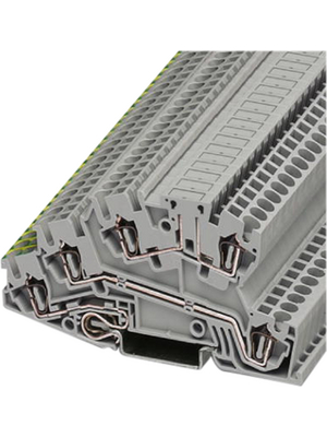 Phoenix Contact - STI 2,5-PE/L/LB - Terminal block STI N/A grey, 0.08...4 mm2, 3035205, STI 2,5-PE/L/LB, Phoenix Contact