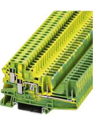 Phoenix Contact - UT 4-QUATTRO/ 2P-PE - Terminal block N/A green/yellow, 0.14...6 mm2, 3060319, UT 4-QUATTRO/ 2P-PE, Phoenix Contact