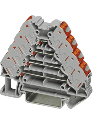 Phoenix Contact - PTRV 4  /RD - Marshalling Terminal block PTRV N/A grey, 0.14...1.5 mm2, 3270121, PTRV 4  /RD, Phoenix Contact