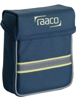 Raaco - 1/4 POUCH W COVER - Pouch with cover 150 x 65 x 160 mm 185 g, 1/4 POUCH W COVER, Raaco