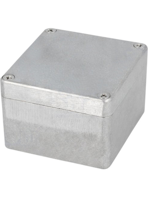 RND Components - RND 455-00385 - Metal enclosure, aluminium, 75 x 80 x 52 mm, Aluminium, IP 65, RND 455-00385, RND Components