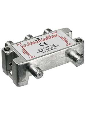 No Brand - 67003 - Splitter 4-way 5...2450 MHz 12.3 dB, 67003, No Brand