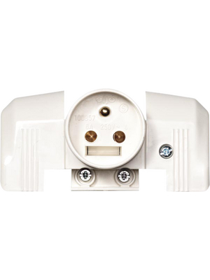 Schneider Electric - LAMPDON LAMPUTT SLADDM 1V - Cable Mount Outlet, 2P+E, white, LAMPDON LAMPUTT SLADDM 1V, Schneider Electric