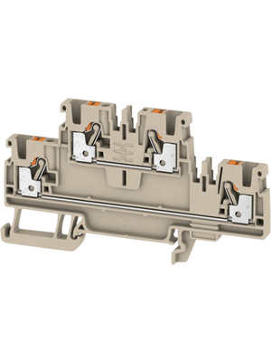 Weidmller - A2T 2.5 - 1547610000 - Terminal block A N/A Dark Beige, 0.5...2.5 mm2, A2T 2.5 - 1547610000, Weidmller