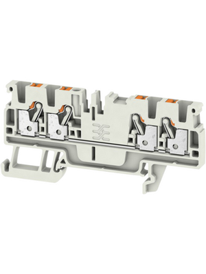 Weidmller - A4C 2.5 LTGY - 2003130000 - Terminal block A N/A light grey, 0.5...2.5 mm2, A4C 2.5 LTGY - 2003130000, Weidmller