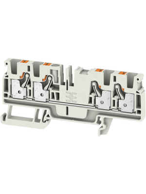 Weidmller - A4C 4 LTGY - 2051670000 - Terminal block A N/A light grey, 0.5...4 mm2, A4C 4 LTGY - 2051670000, Weidmller