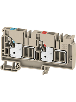 Weidmller - AAP14 10 LO-LO - 1988250000 - Terminal block N/A beige / red / blue, 0.5...10 mm2, AAP14 10 LO-LO - 1988250000, Weidmller