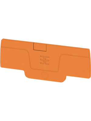 Weidmller - AEP 4C 1.5 OR - 2052400000 - End plate N/A 66 x 2.1 x 26 mm orange A, AEP 4C 1.5 OR - 2052400000, Weidmller