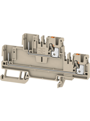 Weidmller - APGTB 2.5 2T 4C/2 - 1548060000 - Terminal block A N/A Dark Beige, 0.5...2.5 mm2, APGTB 2.5 2T 4C/2 - 1548060000, Weidmller