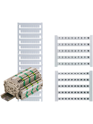 Weidmller - DEK 5 FS 51-100 - 0473560051 - Terminal block marking strip, unprinted, DEK 5 FS 51-100 - 0473560051, Weidmller