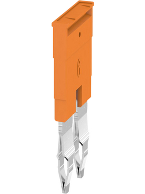 Weidmller - ZQV 6N/2 - 1985740000 - Cross connector N/A 13.7 x 34.11 mm orange Z Series, ZQV 6N/2 - 1985740000, Weidmller