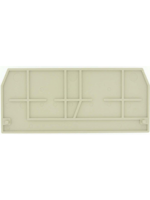 Weidmller - ZAP/TW 10/16 - Partition plate N/A 50 x 3 x 99 mm beige Z Series, 1749580000, ZAP/TW 10/16, Weidmller