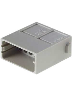 HARTING - 09140173001 - Connector Han,10 A,250 V,Pole no.-17,Gender of contacts-Male, 09140173001, HARTING