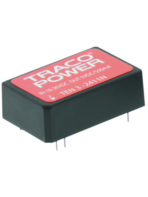 Traco Power - TEN 3-2423WIN - DC/DC converter 9...36 VDC 15 VDC, TEN 3-2423WIN, Traco Power