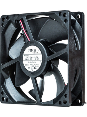 NMB - 09225SA-24N-EA-D0 - Axial fan 92 x 92 x 25 mm 87 m3/h 24 VDC 1.92 W, 09225SA-24N-EA-D0, NMB