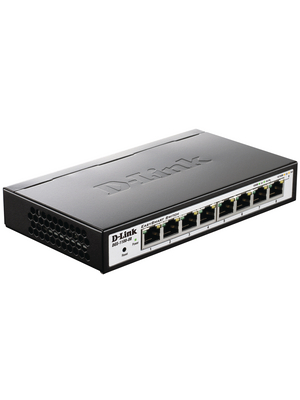 D-Link - DGS-1100-08 - Switch 8x 10/100/1000 Desktop, DGS-1100-08, D-Link