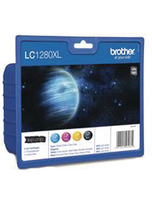 Brother - LC-1280XLVAL - HY ink value pack LC-1280XLVAL Cyan / magenta / yellow / black, LC-1280XLVAL, Brother