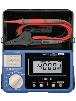 Hioki - HIOKI IR4056-20 - Insulation tester 4 GOhm 50 VDC / 125 VDC / 250 VDC / 500 VDC / 1000 VDC 600 VAC, HIOKI IR4056-20, Hioki