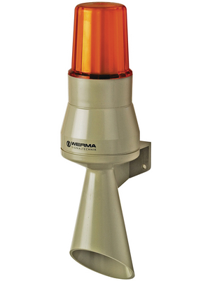 Werma - 580 352 55 - Warning light horn yellow, 580 352 55, Werma