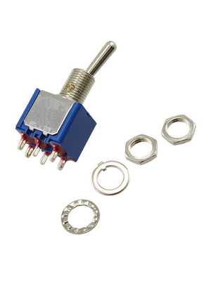 Apem - 5632AB - Toggle switch Standard Lever on-(on) 1P, 5632AB, Apem