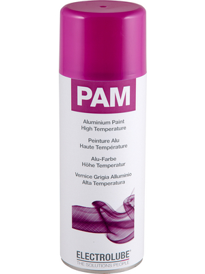 Electrolube - PAM 400 - Industrial paint, aluminum/grey Spray 400 ml, PAM 400, Electrolube