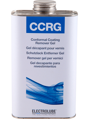 Electrolube - CCRG01L, CH DE - Protective lacquer remover gel Can 1 l, CCRG01L, CH DE, Electrolube