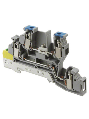 Phoenix Contact - PIK 4-PE/L/NTB - Terminal block grey 0.2...4 mm2, PIK 4-PE/L/NTB, Phoenix Contact