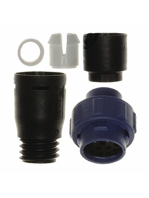 Bulgin - PX0410/12S/6065 - Cable socket Buccaneer 400, 12-pole Poles 12, PX0410/12S/6065, Bulgin