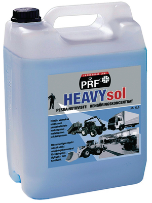 PRF - HEAVYSOL, NORDIC - Cleaner for machines, shop floors Large container 5 l, HEAVYSOL, NORDIC, PRF