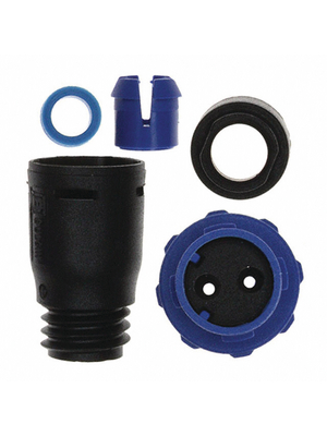 Bulgin - PX0411/02S/5560 - Coupling socket Buccaneer 400, 2-pole Poles 2, PX0411/02S/5560, Bulgin