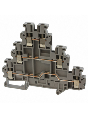 Phoenix Contact - UT 2,5-3L - Terminal block grey 0.14...4 mm2, UT 2,5-3L, Phoenix Contact