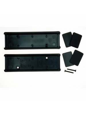 Hammond - 1593DBK - Shell case  black 36 x 25 mm ABS IP 40 N/A, 1593DBK, Hammond
