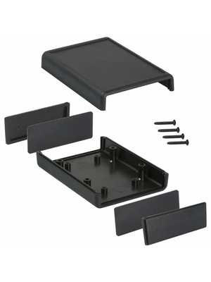 Hammond - 1593LBK - Shell case  black 66 x 28 mm ABS IP 40 N/A, 1593LBK, Hammond