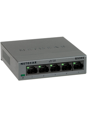 Netgear - GS305-100PES - Switch 5x 10/100/1000 Desktop, GS305-100PES, Netgear