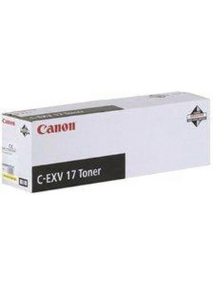 Canon Inc - 0259B002 - Toner C-EXV 17 yellow, 0259B002, Canon Inc