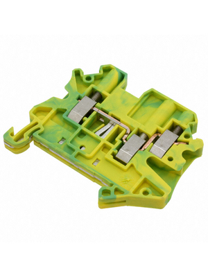 Phoenix Contact - UT 4-TWIN PE - Terminal block green-yellow 0.14...4 mm2, UT 4-TWIN PE, Phoenix Contact