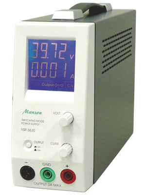 Manson - NSP-3630 - Laboratory Power Supply 1 Ch. 1...36 VDC 3 A, NSP-3630, Manson