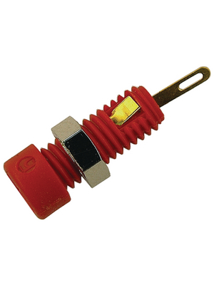 SKS Kontakttechnik - MBI 1 AU ROT / RED - Socket ? 2 mm red CAT I N/A, MBI 1 AU ROT / RED, SKS Kontakttechnik