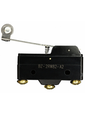 Honeywell - BZ-2RW82-A2 - Micro switch 15 AAC Roller lever, long N/A 1 change-over (CO), BZ-2RW82-A2, Honeywell