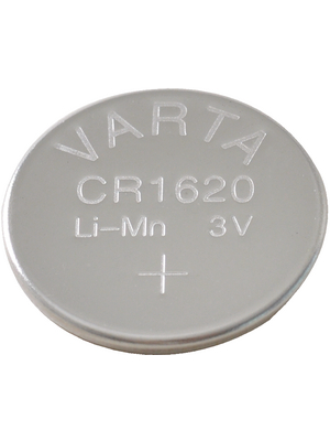 VARTA - CR1620 - Button cell battery,  Lithium, 3 V, 70 mAh, CR1620, VARTA