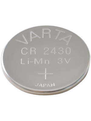 VARTA - CR2430 - Button cell battery,  Lithium, 3 V, 280 mAh, CR2430, VARTA