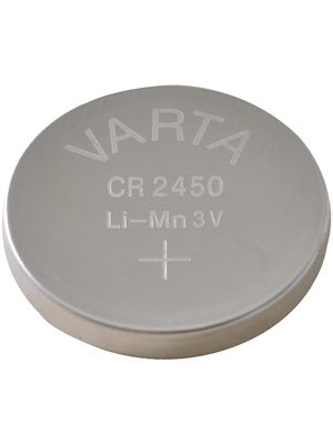 VARTA - CR2450 - Button cell battery,  Lithium, 3 V, 560 mAh, CR2450, VARTA