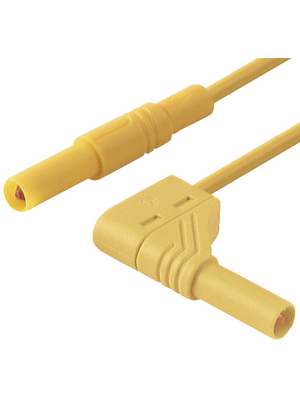 SKS Kontakttechnik - MLS WG 200/2.5 GELB / YELLOW - Safety test lead ? 4 mm yellow 200 cm 2.5 mm2 CAT III, MLS WG 200/2.5 GELB / YELLOW, SKS Kontakttechnik