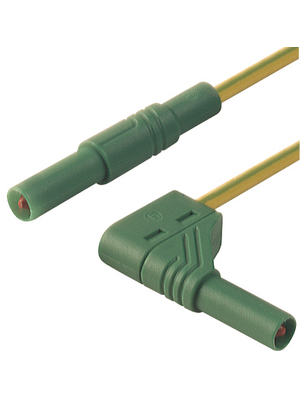 SKS Kontakttechnik - MLS WG 200/2.5 GELB/GRN, YELL - Safety test lead ? 4 mm yellow/green 200 cm 2.5 mm2 CAT III, MLS WG 200/2.5 GELB/GRN, YELL, SKS Kontakttechnik