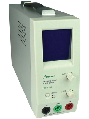 Manson - NSP-2050 - Laboratory Power Supply 1 Ch. 1...20 VDC 5 A, NSP-2050, Manson