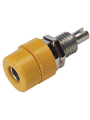 SKS Kontakttechnik - BIL 30 GELB / YELLOW - Socket ? 4 mm yellow CAT I N/A, BIL 30 GELB / YELLOW, SKS Kontakttechnik