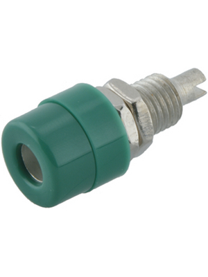 SKS Kontakttechnik - BIL 30 GRN / GREEN - Socket ? 4 mm green CAT I N/A, BIL 30 GRN / GREEN, SKS Kontakttechnik