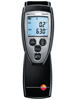 Testo - 0632 3153 - CO-/CO2 meter 0...100 ppm 0...10000 ppm, 0632 3153, Testo