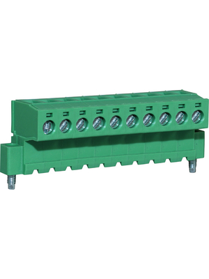 Camdenboss - CTBP96HJ/10FL - PCB Terminal Block horizontal 10P, CTBP96HJ/10FL, Camdenboss